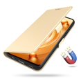 thumbnail image 4 of Para ZTE nubia Neo 5G Funda magnética para teléfono Funda de cuero PU con soporte y tarjetero, 4 of 5