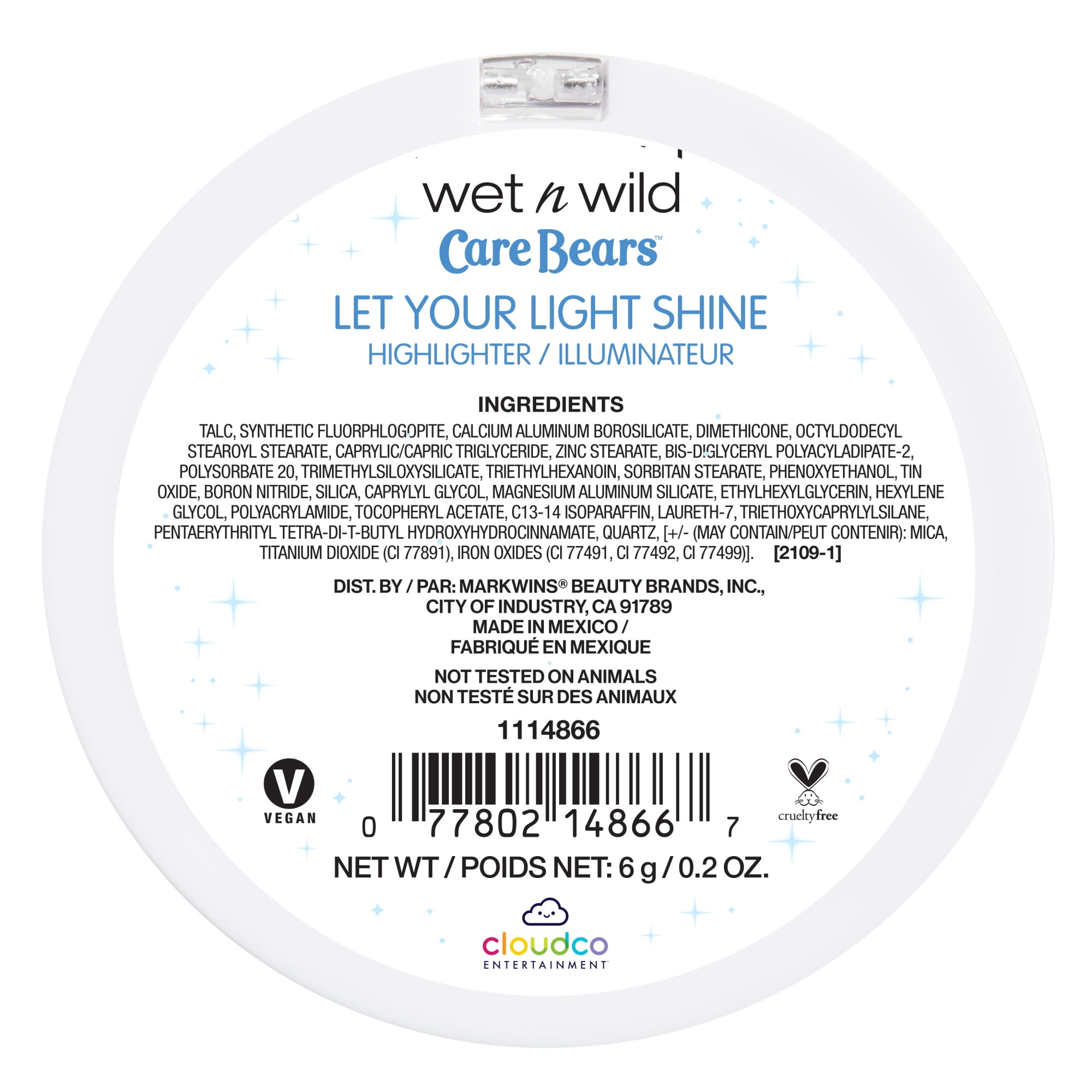 Wet N Wild Care Bears Collection - Let Your Light Shine Highlighter