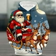 thumbnail image 5 of UVEASISHA Men's Novelty Hoodies Big and Tall Fashion Christmas Sweatshirts Hooded Long Sleeve Pullover Tops Oversized Casual Hoody Blue 4XL, 5 of 8