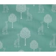 thumbnail image 4 of oneOone Cotton Flex Fabric Tree & Giraffe Block Print Fabric By Yard 40 Inch Wide, 4 of 4