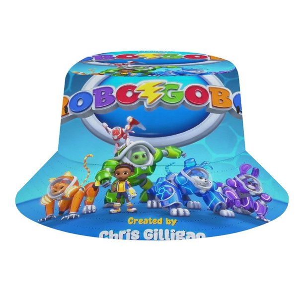 RoboGobo Sombrero bucket para adultos, gorra de protección solar, sombrero de pescador plegable para viajes al aire libre, pesca y actividades de verano