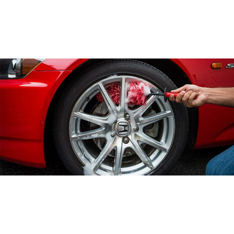 Chemical Guys Red Rocket Wheel and Rim Detailing Brush (Large) – Detailing  Connect
