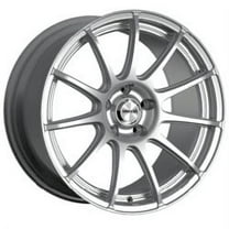 17x7 Maxxim 10S Winner Full Silver Wheel 5x105 (40mm)