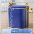 thumbnail image 2 of TIELUTT Storage with Lid Extra Large Capacity Double Zipper Organizer Reinforced Handle Can Clear Storage for Clothes Baby Clothes Storage Organizer Moving Small Foldable Boxes for Organizer 13x13, 2 of 2