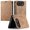 Brown, variant on CaseMe 013 Wallet Flip Phone Case for iPhone Duo Card Slot Stand, Black