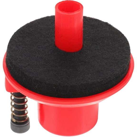 STOBOK Practical Red Felt Pads for Drum Set Cymbal Clutch Replacement Accessory with Strong Craftsmanship