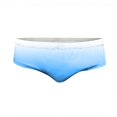 thumbnail image 5 of kamemir Speedo Swimsuit Men Mens Summer Stretch Swimming Briefs 3D Printed Elastic Band(Light Blue,XL), 5 of 5