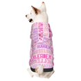 thumbnail image 1 of Fotbe Best Mom ever Sudadera con Estampado para Perros Pequeños – Suéter con Capucha para Mascotas, Tela Suave de Forro Polar con Bolsillo-Small, 1 of 7