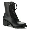thumbnail image 3 of Sun + Stone Womens Sheilaa Faux Leather Combat & Lace-Up Boots, 3 of 3