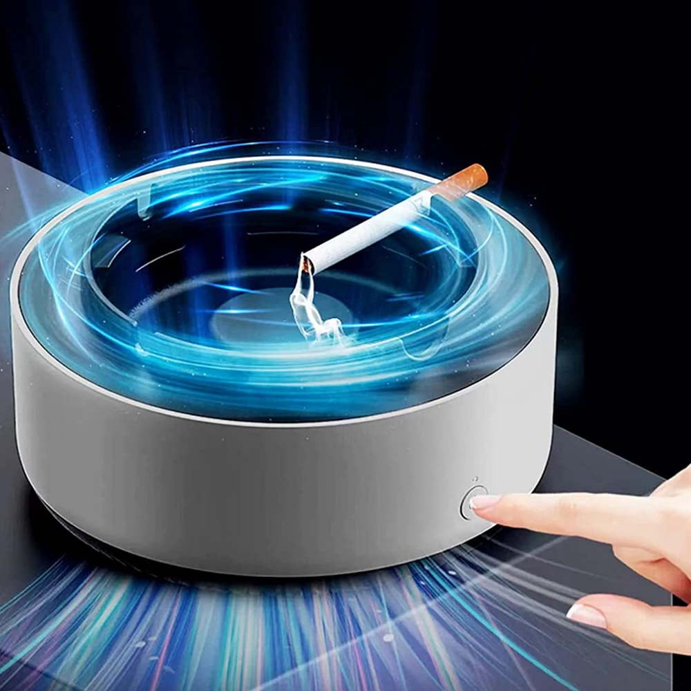 Smokeless Ashtray,Detachable Indoor Smoke Grabber AshtrayFlaming