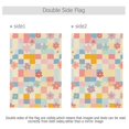 thumbnail image 4 of Yayeee Garden Flag 12" x 18" Double Sided Outdoor Yard Lawn Holiday Decorations, Pink Floral, 4 of 6