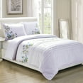 thumbnail image 2 of Superior Spring Blooms Duvet Cover Set, King/ Cal King, White, 2 of 8