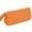 Orange, variant on Lksixu Large Capacity Pencil Case, Solid Color Canvas Pencil Pouch with Zipper & Handle, Simple Stationery Organizer Lightweight & Spacious Pencil Bag, Portable Travel Cosmetic Makeup Bag