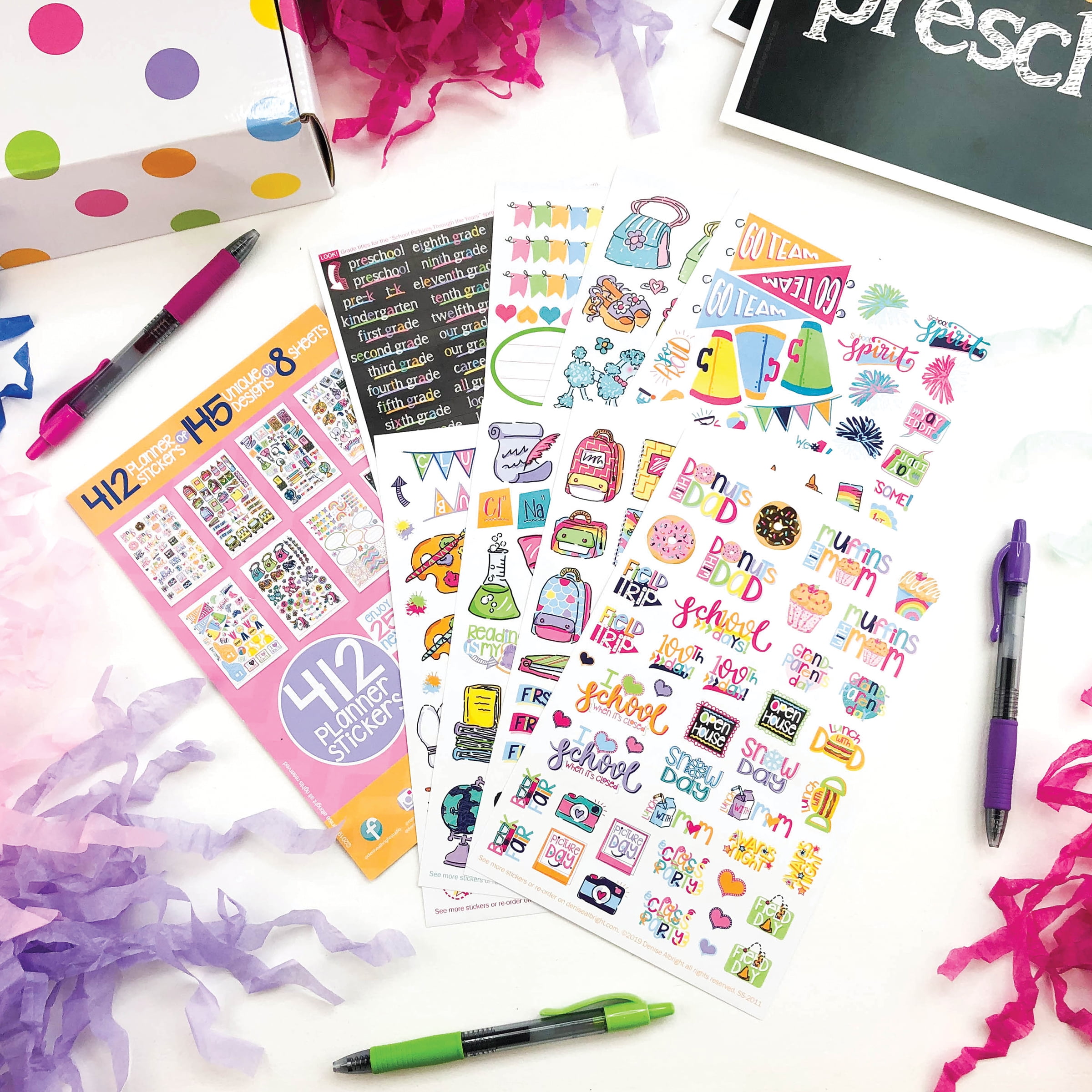 Adult Reward Stickers Sticker Sheet Planner Stickers Adults Only 5x7 Sticker  Pack Planning Pages Bullet Journal Notebook Stickers 