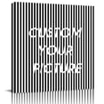 thumbnail image 2 of Black White Stripe Wall Art Painting on Canvas, Modern Minimalist Geometric Striped Canvas Art Home Prints Wall Art Framed Modern Artwork for Living Room Bedroom Wall Decor 12x12in, 2 of 9
