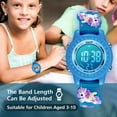 thumbnail image 4 of Kids Digital Watch,3D Cartoon Digital Watch for Girls Boys Waterproof Watch 7 Color Lights Wrist Watch Christmas Gift for Kids Age 3-12, 4 of 7