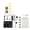 Green game console p-Transparent shell, variant on Innovative Game Console Set Electronic 51 Single Chip Puzzle Game Electronic Part