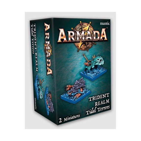 Mantic Entertainment Trident Realm Tidal Terrors Booster New
