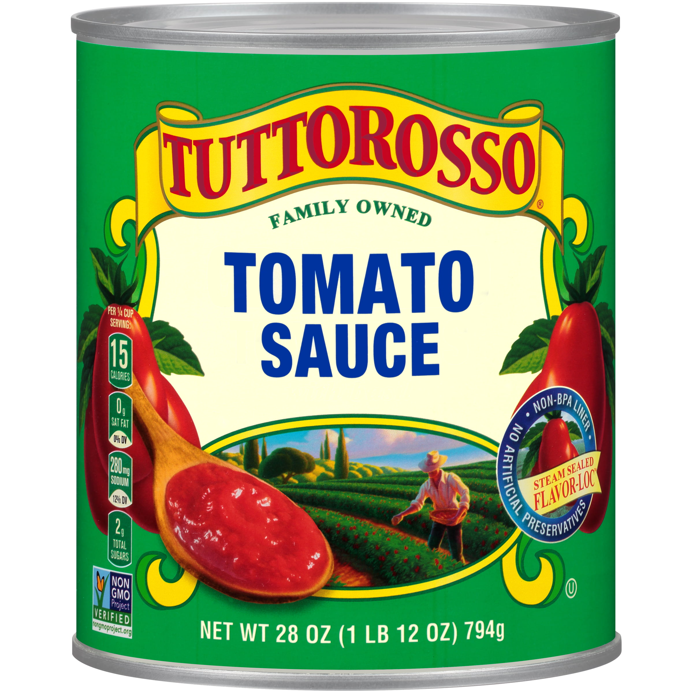 Tuttorosso Tomato Sauce 28oz Can