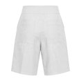 thumbnail image 4 of DHFJKG Linen Shorts For Women Lightweight High Waisted Relaxed Fit Wide Leg Casual Drawstring Summer Shorts, 4 of 5