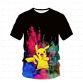 thumbnail image 3 of Camisetas de Spiderman para niños, camisetas con estampado de dibujos animados para niños, pantalones cortos de verano, traje informal, nueva camiseta de Sonic para niños, 3 of 5