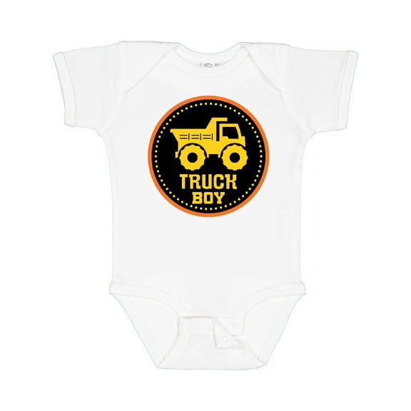 Inktastic Construction Truck Boy Childs Boys Baby Bodysuit