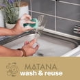 thumbnail image 5 of MATANA 5oz Gold Glitter Reusable Plastic Champagne Flutes Set of 50, 5 of 7