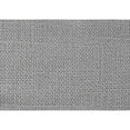 thumbnail image 2 of Bar Stool Set Of 2 Bar Height Metal Fabric Grey Chrome Contemporary, 2 of 5
