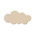 thumbnail image 2 of Cloud Shaped Bulletin Board Adhesive Pin Board Wall Mount Display Board, Cute Cloud-Shaped Thick Board for Photos Notes and Reminders, No-Drill Wall Decor for Kid Room Study and Office Display, 2 of 6