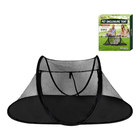 Carpa para mascotas Rest-Eazzzy para gatos, exterior, negra