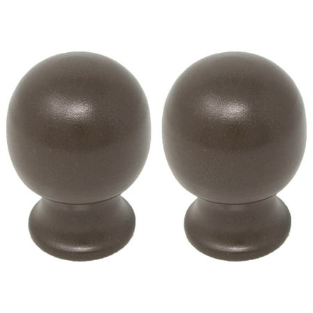 - Urbanest Urbanest Set of 2 Bola Lamp Finial, 1 13/16
