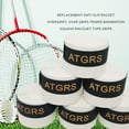 thumbnail image 3 of Tennis Grip Tennis Racket Grip Tape Absorbent Anti-Slip Tennis Overgrip for Tennis Badminton Pickleball Racquet Handle Grip Overgrips and Overwraps, Embossed Surface, 3 of 8