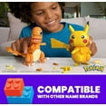 thumbnail image 6 of Pokemon Build & Show Kanto Region Trio Set (Pikachu, Meowth & Charmander), 6 of 6