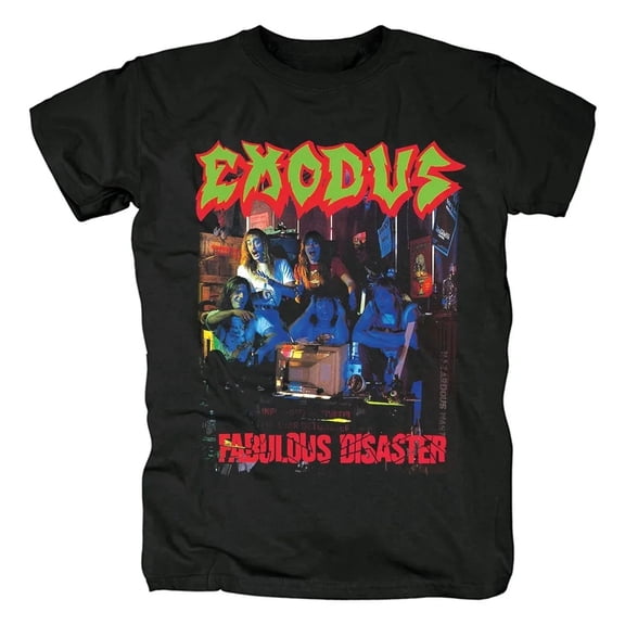 2024 Exodus Band Gift For Fan Black All Size Shirt