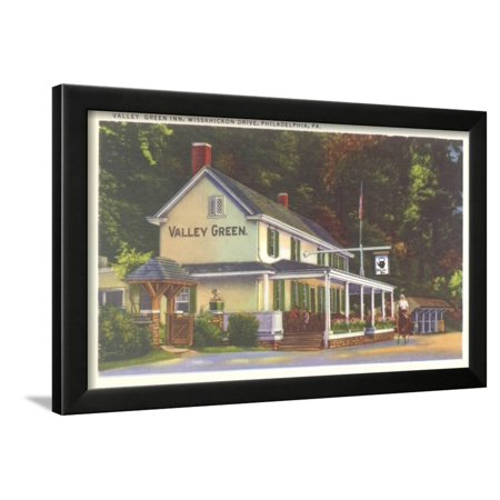 Valley Green Inn Philadelphia Pennsylvania Framed Print Wall Art