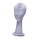 thumbnail image 5 of Soporte para sombreros con cabeza de maniquí, multiusos, para guardar sombreros y pelucas. Color púrpura, 5 of 9