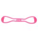 thumbnail image 3 of Bandas de resistencia, cuerda elástica de entrenamiento, tubo de Fitness para ejercicio de entrenamiento de yoga (rosa), 3 of 8