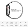 thumbnail image 4 of Woaeety Stainless Steel Metal Band for Apple Watch 45/44/42/41/40/38mm, Apple Watch Band Bracelet for Apple Watch Series 7 Apple Watch Series 6 Apple Watch Series 5/4/3/2/1(Gray-38mm/40mm), 4 of 12
