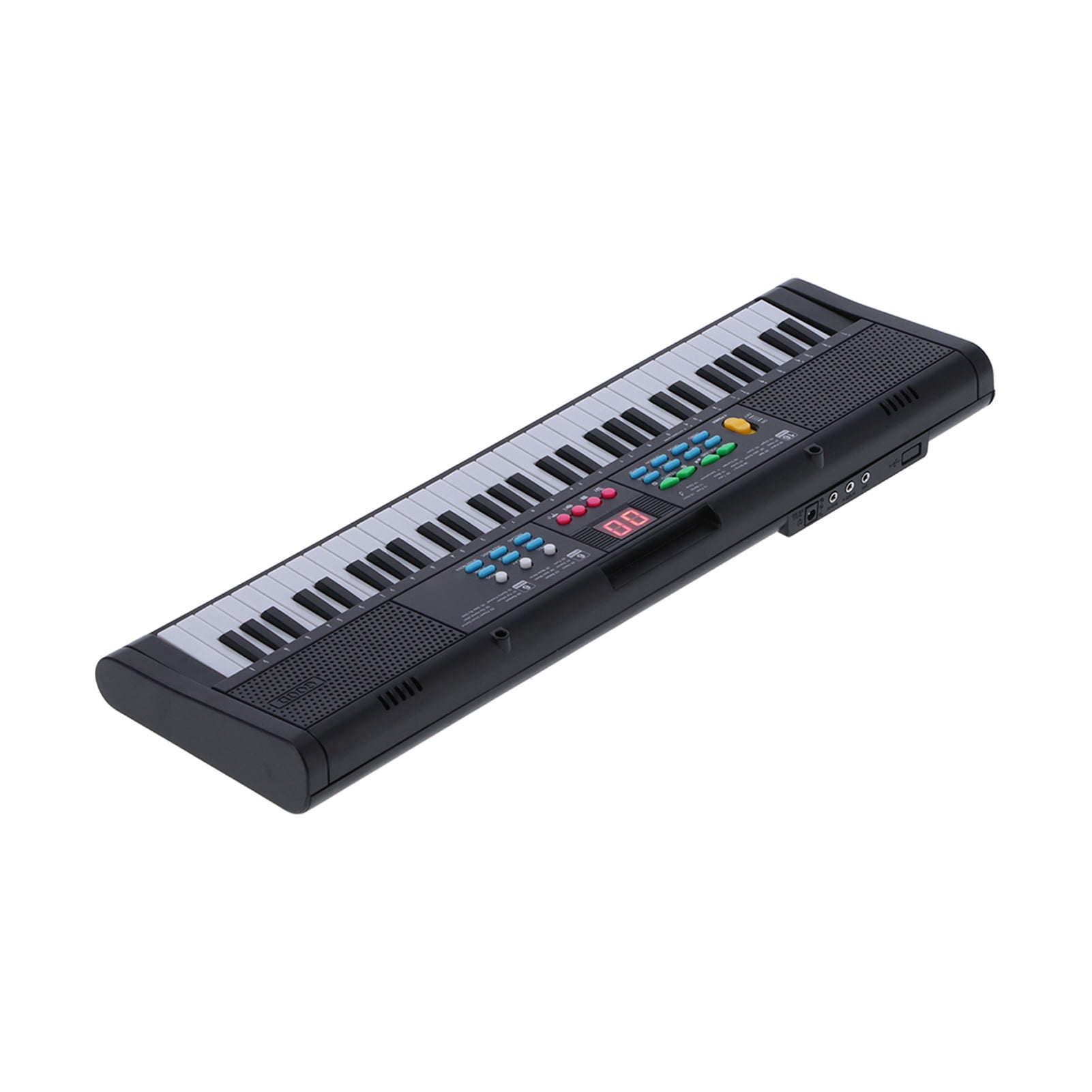 Electric Piano Instrument Keyboard Piano Instrument 61 Keys Electric Digital Multifunctional with Microphone MQ6186,Keyboard Piano
