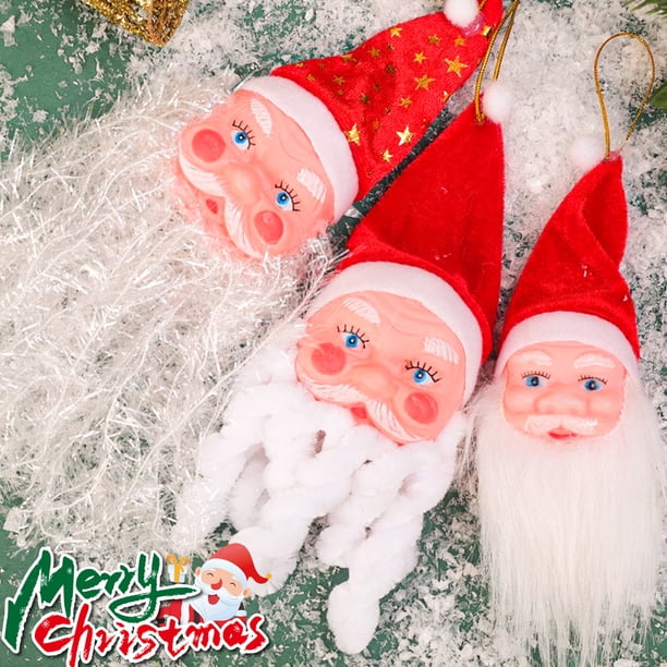 Adornos De Papá Noel Desnudo GONZTEL - 2 Piezas, Colgantes Divertidos Para árbol De Navidad, Hierro Artístico, Regalo Original