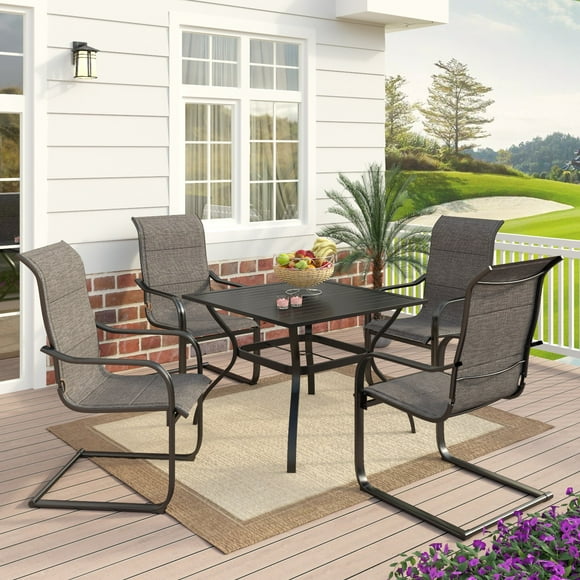 C Spring Patio Chairs