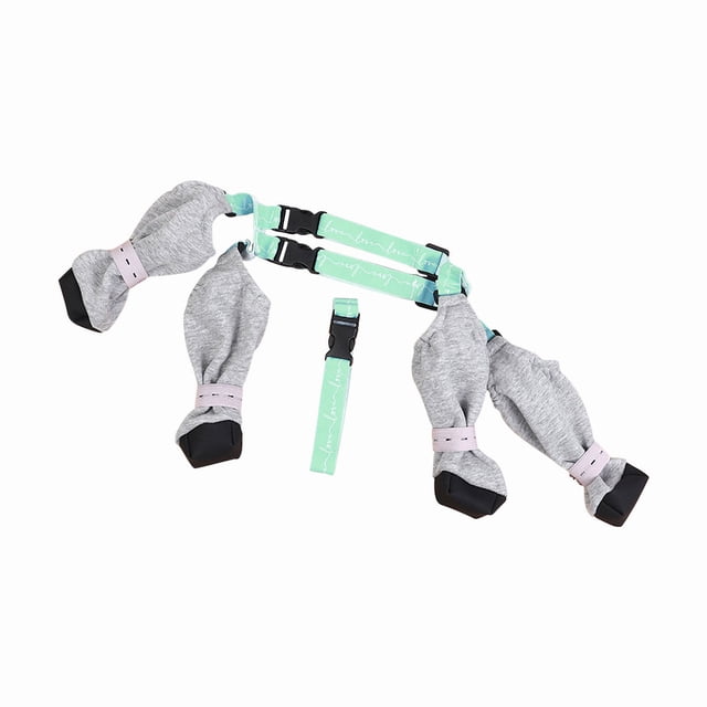 Kbndieu Do Shoes Dog Paw Boot Leggings Suspender Boots for Dogs Leggings Dog Shoes for Paw Protection Dirty-Proof Fall Dog Boot Leggings for Winter Outdoor Home Essentials