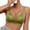 Green, variant on Ladies Solid Foam Padding Wireless Soft Support Fixed Padding Comfortable Everyday Bra