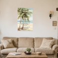 thumbnail image 3 of AVOI Christian Canvas Wall Art Beige Psalm 23 Pictures Coastal Beach Wall Decor Scripture Bible Verses Prints Inspirational Poster for Home Frame: 12x16in, 3 of 6