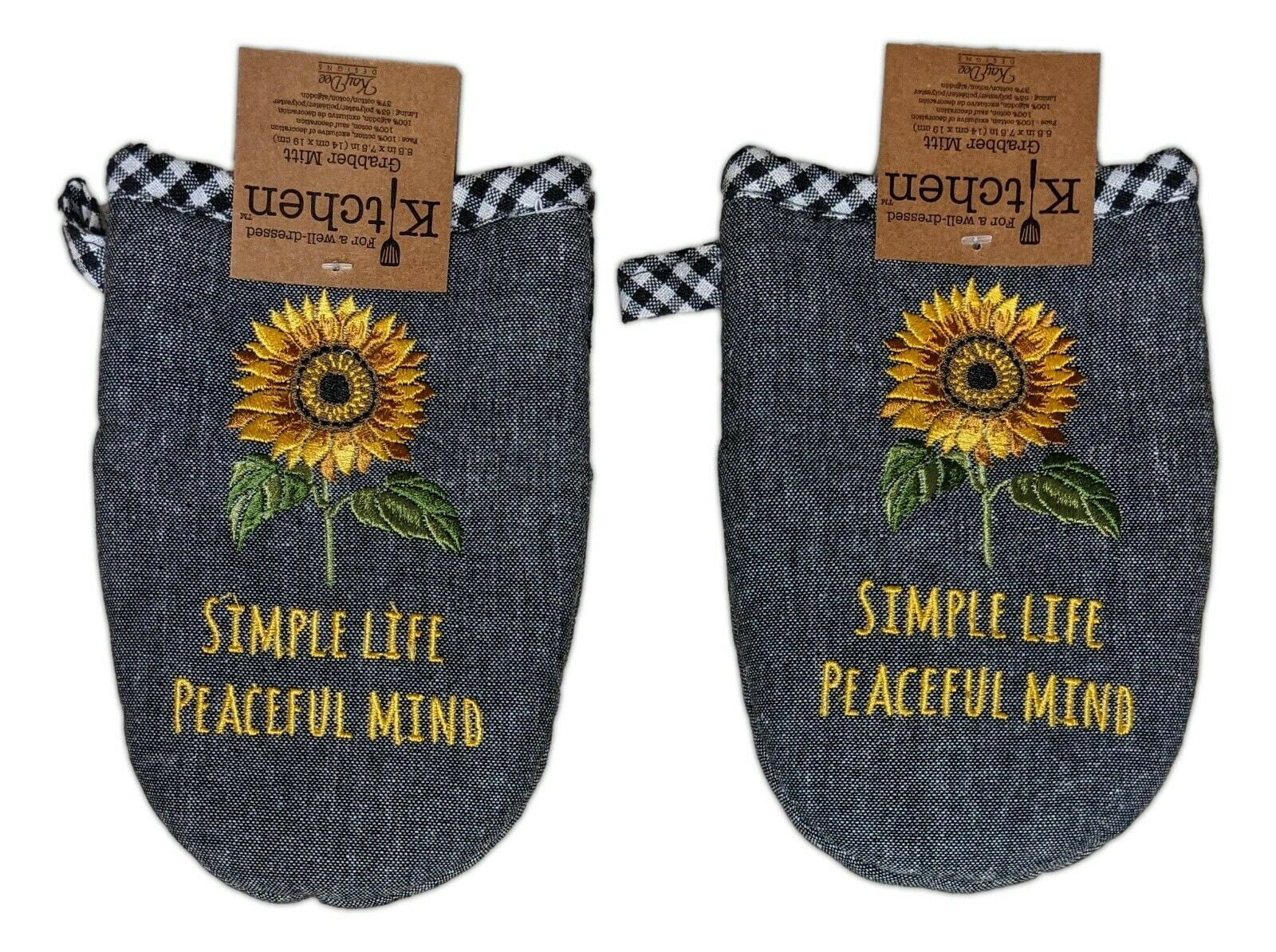 Kay Dee Designs Sunflower Grabber Mitt - Thumbnail 2