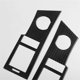 thumbnail image 2 of Carbon Fiber for Liberty 2008-2012 Dashboard Side Air Vent Outlet Cover Decoration Trim Interior Accessories, 2 of 5