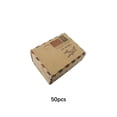 thumbnail image 3 of braveheart 50Pcs Candy Box Kraft Paper Globe Vintage Gift Boxes Square Printed Pattern Packaging Storage Wedding Birthday Earth Accessory Box, 3 of 6