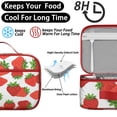thumbnail image 4 of Lunch Box for Men Designname Women Portable Lunch Pouch for Outdoor Picnic Water Resistant Lining Portable Lightweight Lunch Cooler Bag, 4 of 6