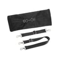 thumbnail image 2 of Almohada de viaje rellenable para equipaje extra Funda de almohada en forma de U Accesorios de viaje Negro, 2 of 9