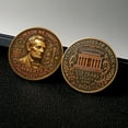 thumbnail image 2 of Final Cent Commemorative Keepsake Tribute Decorations, Nostalgic Historical Collectible Keepsake Ornaments, Retro Room Showcase Decoration, 1.6Inches, 2 of 9